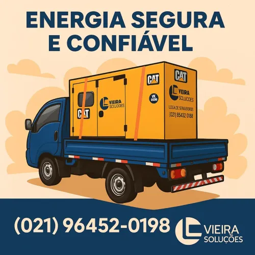 Atendimento 24 Horas com Geradores Diesel