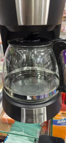 Cafeteira elétrica mallory Aroma 16 inox
