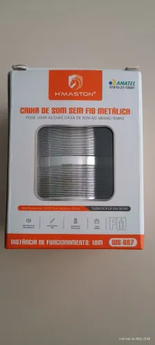 Caixa de som H'Maston WS-887