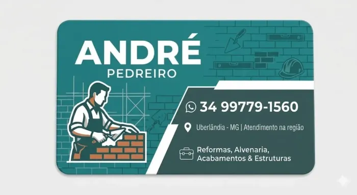 Pedreiro da base ao acabamento 