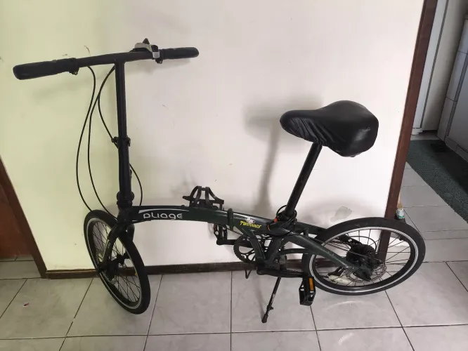 Bicicleta aro 20 dobrável
