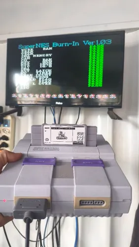 Super Nintendo FAT funcionando perfeitamente revisado só o console sem acessórios