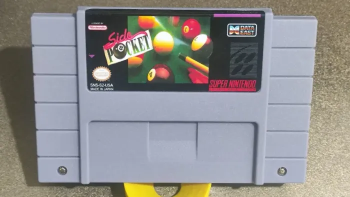 Cartucho Novo De Super Nintendo - Snes - Side Pocket