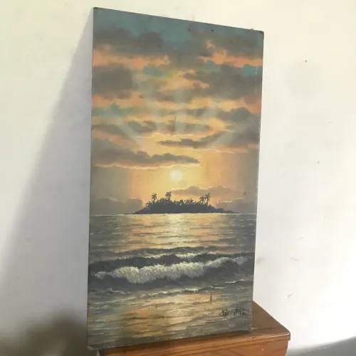 Pintura original Eugenio colin Balneario camboriu decora apartamento ou casa