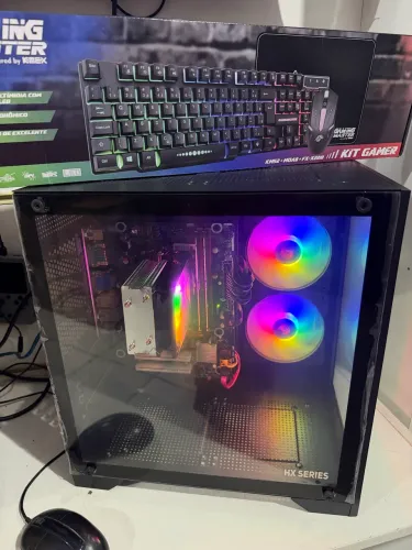 PC Gamer YOUTUBER Black Luxo Novo, Lacrado na Caixa 