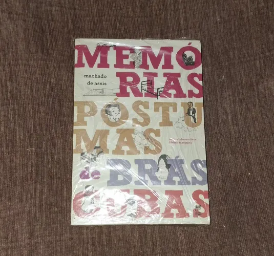 Livro Memórias Póstumas de Brás Cubas - Machado de Assis