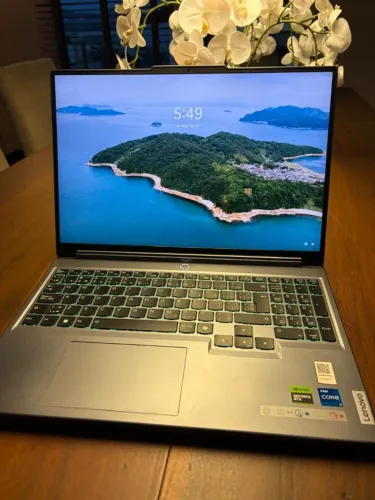 Notebook gamer lenovo 5i: i7-14650HX, 32 gb RAM DDR5, RTX 4060, 1 Tb SSD, 165 hz oled