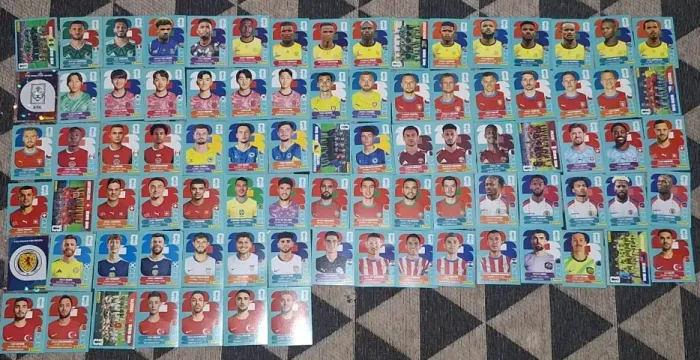 Figurinhas individuais da Copa 2026
