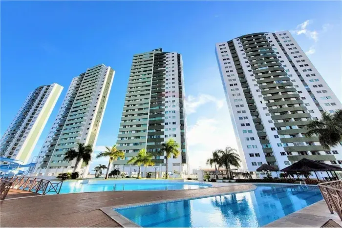 Belíssimo Apartamento 4/4 Sendo 02 Suites 116m² No Residencial Club Luau De Ponta Negra