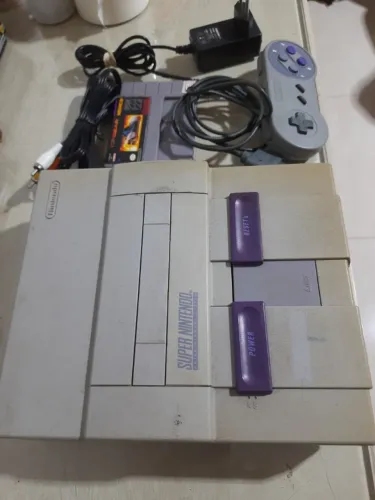 Super nintendo + top gear + cabos
