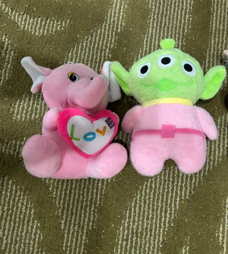 Kit com 2 pelúcias