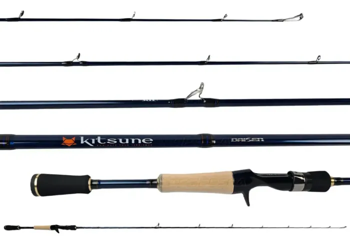 Vara Para Carretilha Daisen Kitsune 5 8 (1,73m) 8-17Ibs KIC-581M - Inteiriça