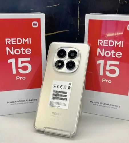 Celular Note 15 Pro 4G 256GB 8GB Titanium - Lacrado Original com Garantia