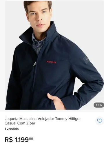 Jaqueta masc. ORIGINAL TOMMY