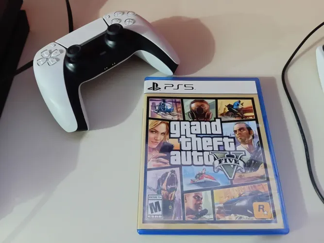 GTA V PS5 midia física - jogo ps 5 - gta 5 playstation 5