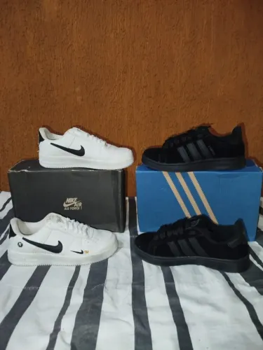 DOIS TÊNIS DA NIKE E ADIDAS POR 160 TAM 39/40