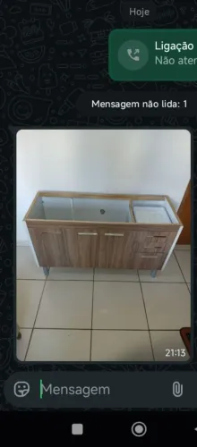 Balcão para pia de cozinha 100% MDF