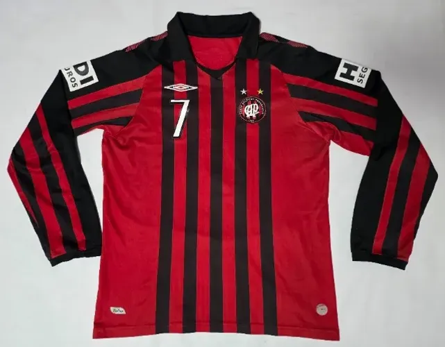Rara Camisa Manga Longa Do Athletico Paranaense 2009 Umbro Futebol
