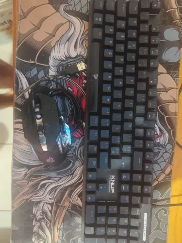 Kit teclado mecânico+ mause