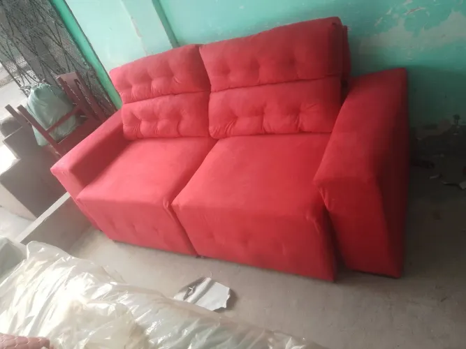 Venda reforma e fabricação de estofados puffs cama box cabeceira