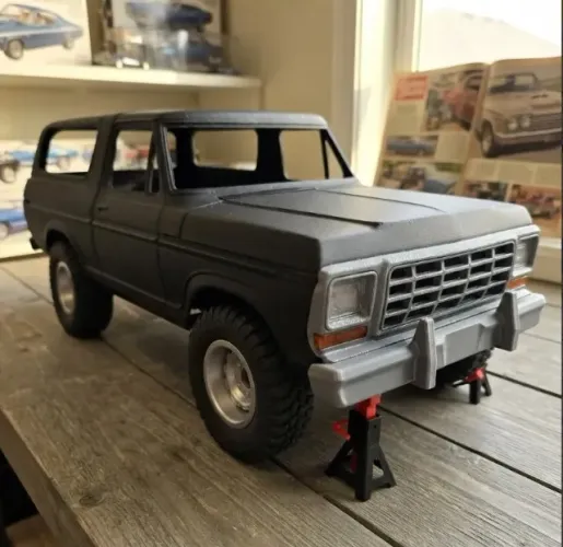 Carroceria Bolha Ford Bronco 1979 1/10 313mm