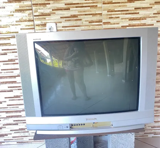 TV de Tubo Panasonic Sophis 29" - Ideal para Games Antigos / Retro