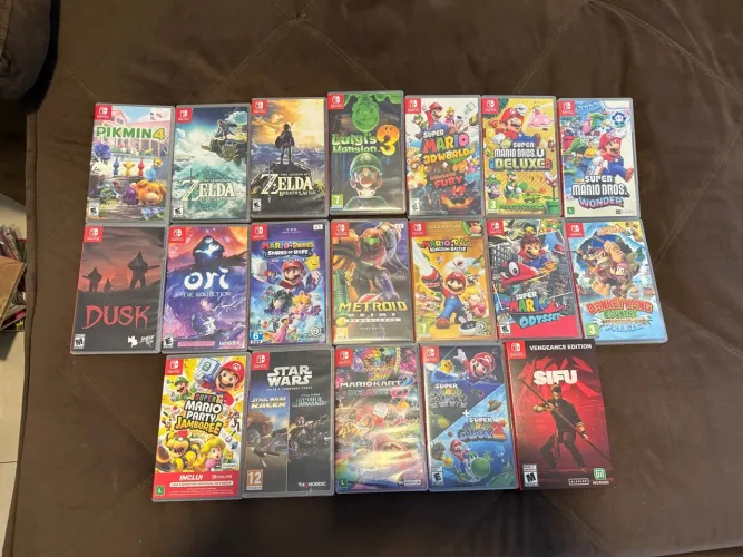 Lote Jogos Nintendo Switch [ VENDO AVULSO ]
