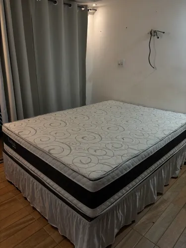 Cama Box Casal + Colchão Turquía Binflex - Nova!