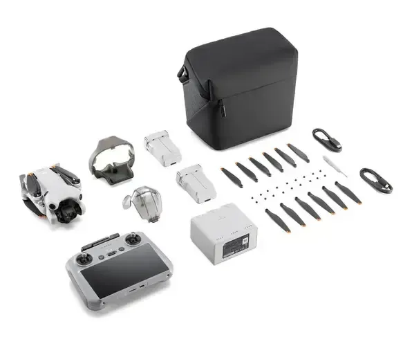 dji mini 4 pro fly more combo + acessórios