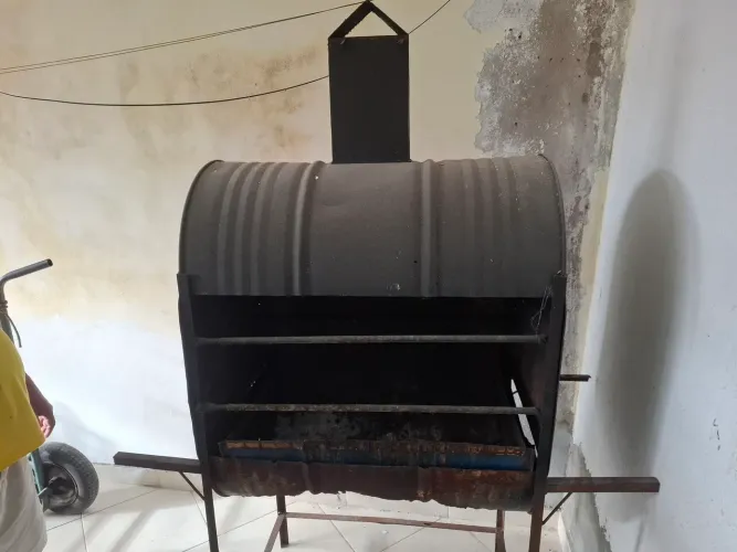 Churrasqueira de tambor