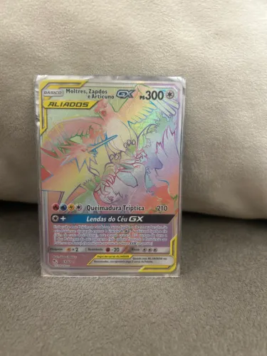 Moltres,Zapdos e Articuno GX Rainbow 69/68