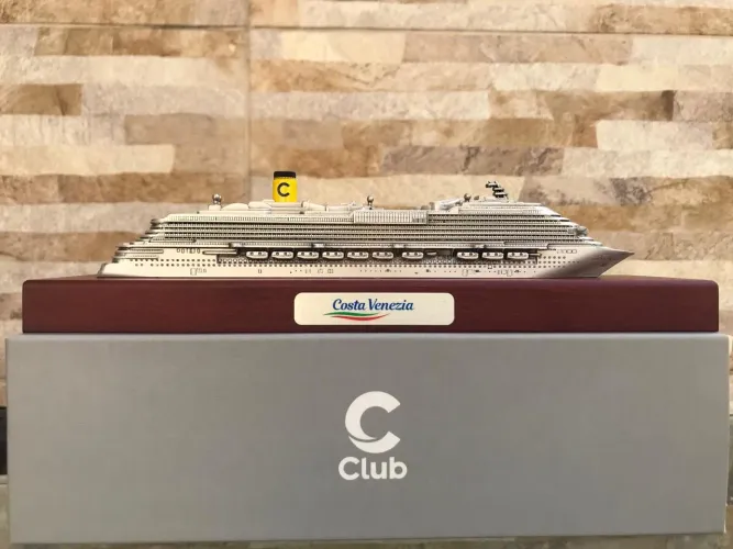 Miniatura Navio Costa Venezia - Costa Cruzeiros