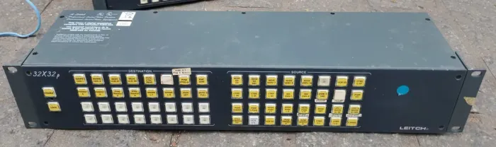 Painel de controle programável Leitch 32X32p