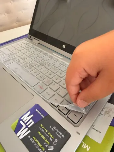 Notebook Multilaser 2 Em 1 Celeron 64gb 4gb + Office 365 M11W N4020 COR: PRATA