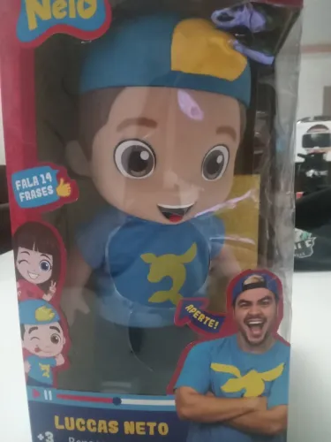 Boneco do Lucas Neto Original