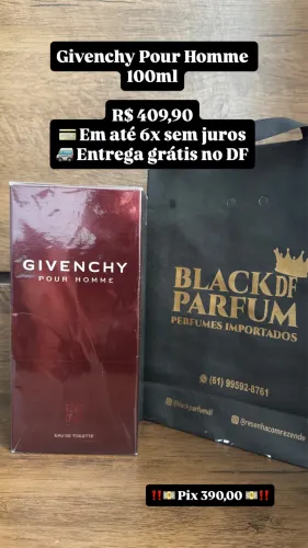 Givenchy Pour Homme 100ml