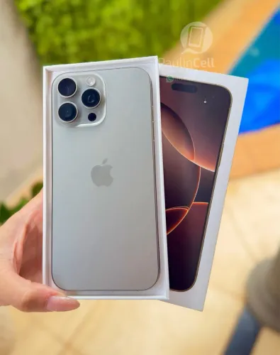 IPhone 16 Pro Max 256gb natural titanium completo 