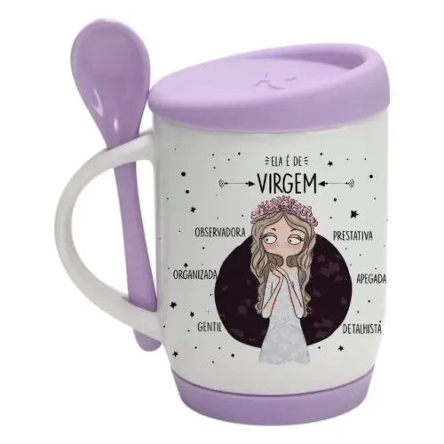 Caneca Virgem Alça Soft Personalizada