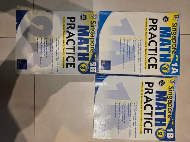 LIVRO DE MATEMÁTICA- SINGAPORE MATH PRATICE