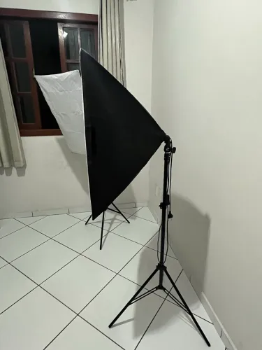 Soft-box 50x70 completo para fotos e vídeos