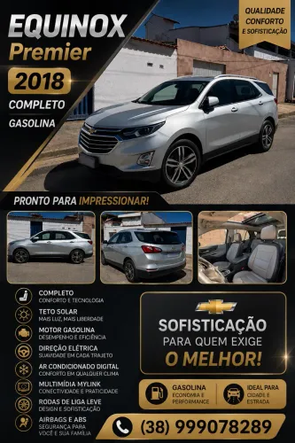 Chevrolet Equinox Premier 2.0 Turbo AWD 262cv Aut. 2018