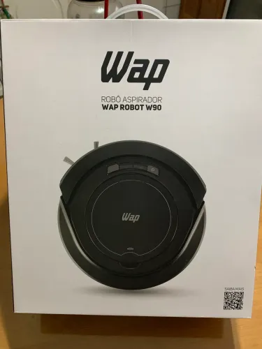Robô aspirador Robot W90 varre aspira e passa pano