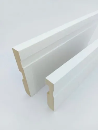 Rodapé MDF Branco - Linha Express, 2,4mt