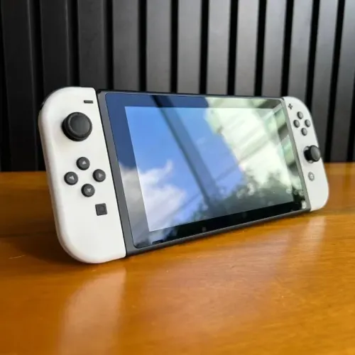 Nintendo Switch 32GB Seminovo Completo Joy-Cons Base TV