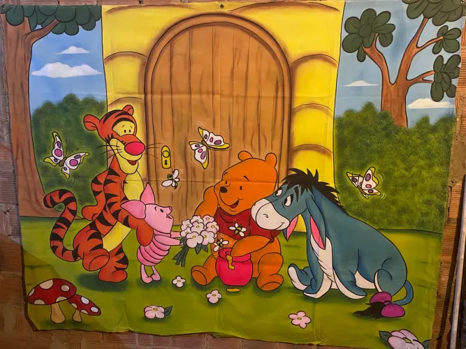 Painel festa infantil lona