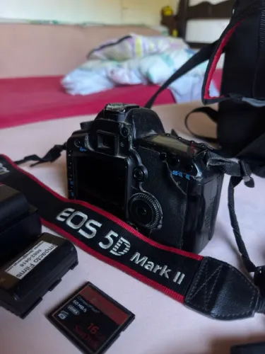 Kit completo CÂNON 5d mark II + lente 50mm f1.4
