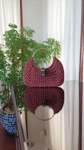 Bolsa Polar em Crochê