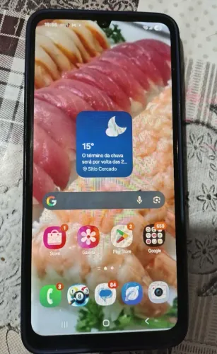 Celular A05 Samsung  fone e carregador 
