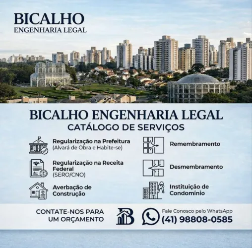 REGULARIZAÇÃO / AVERBAÇÃO DE IMÓVEIS