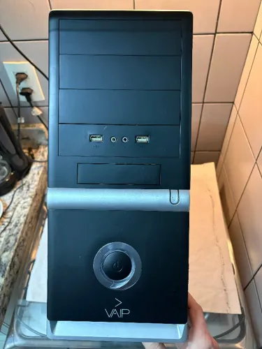 Desktop Gabinete Vaip 3 Baias - nunca usado com defeito - Leia